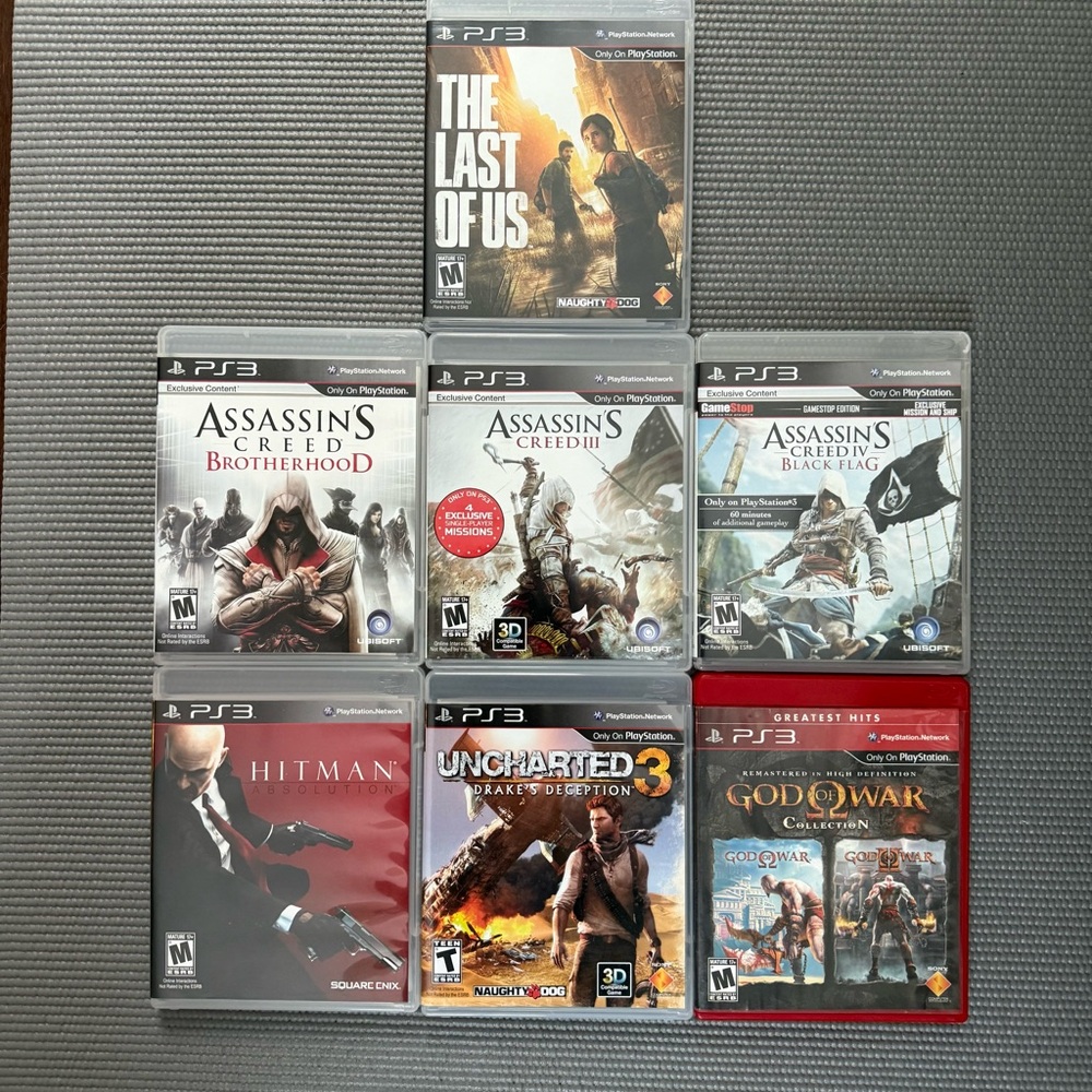 🔸SOLD🔸PlayStation3 Game Collection - preowned